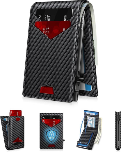 Stratum™ Pop-Up RFID Wallet (Carbon Black)